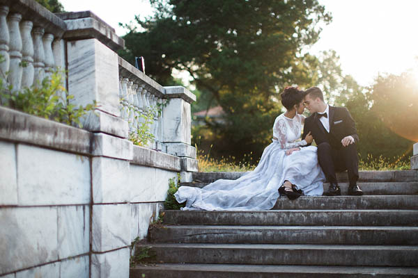 Gothic Glam Fall Wedding Ideas - photo by Gaudium Photography http://ruffledblog.com/gothic-glam-fall-wedding-ideas