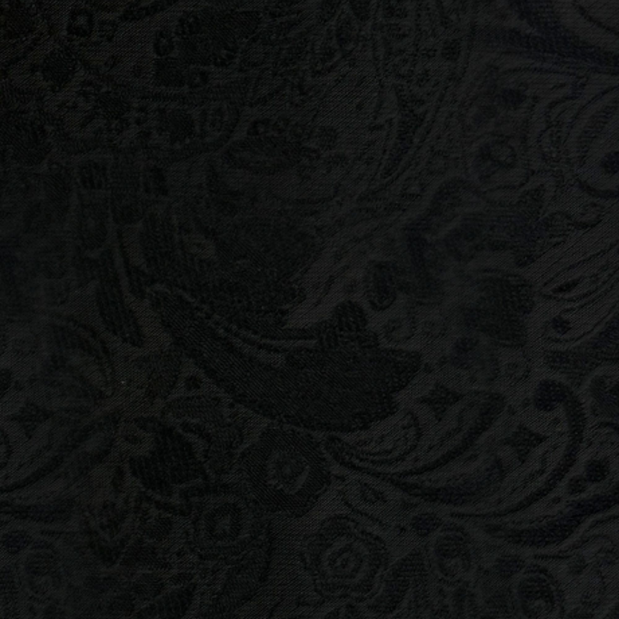 Floral Paisley Black