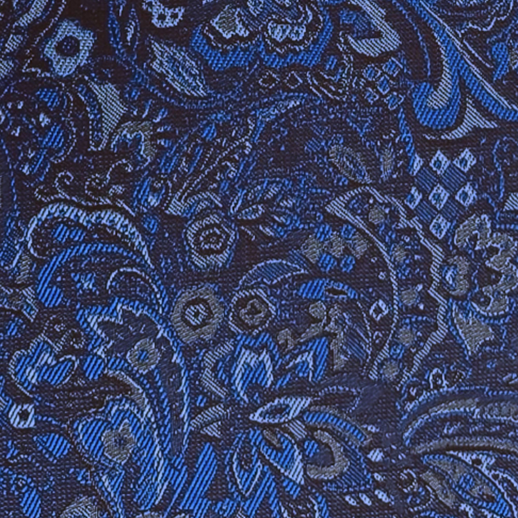 Floral Paisley Cobalt