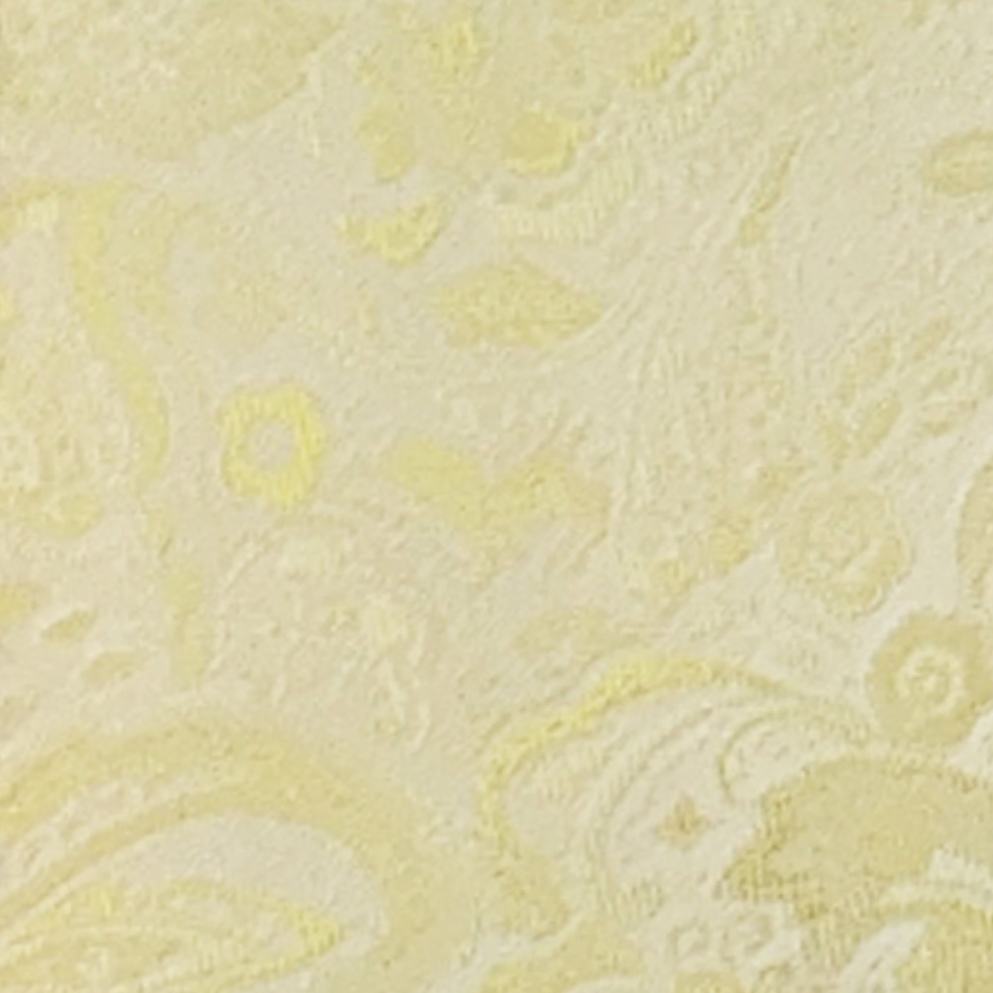 Floral Paisley Canary Yellow
