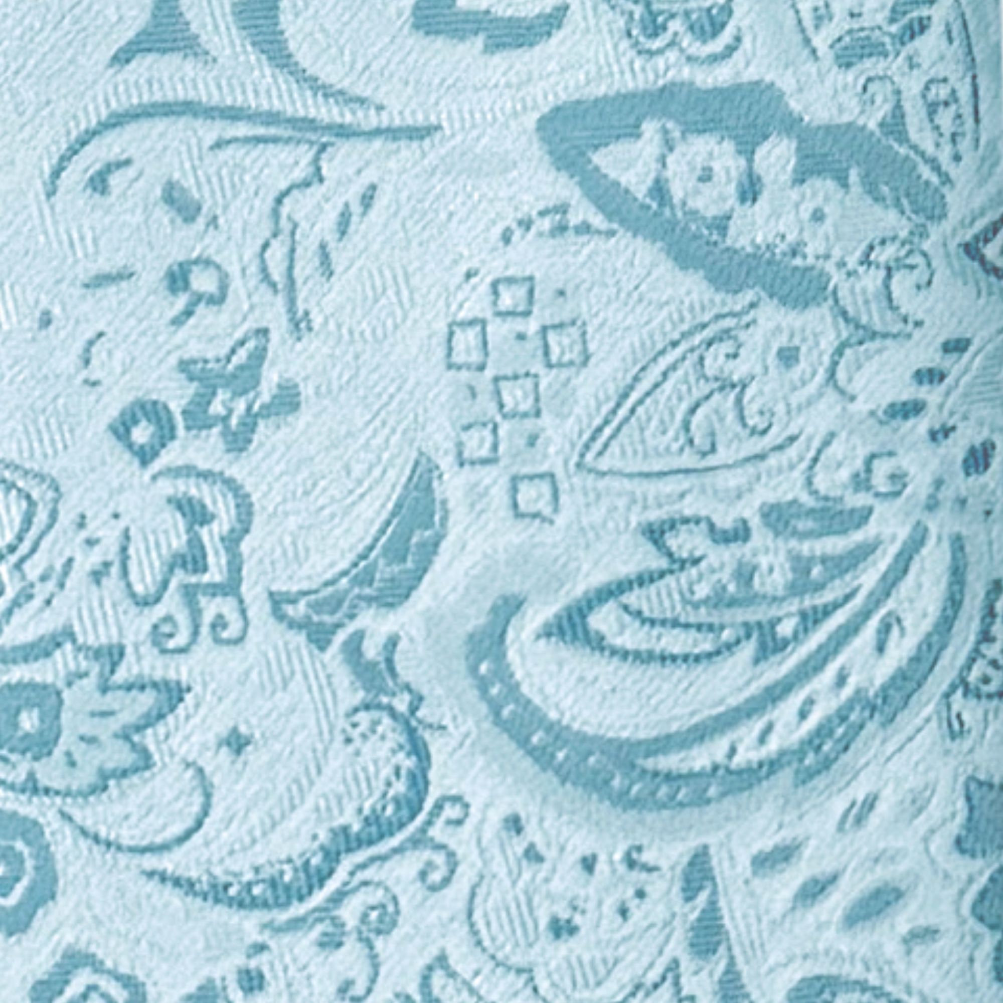 Floral Paisley Desert Blue