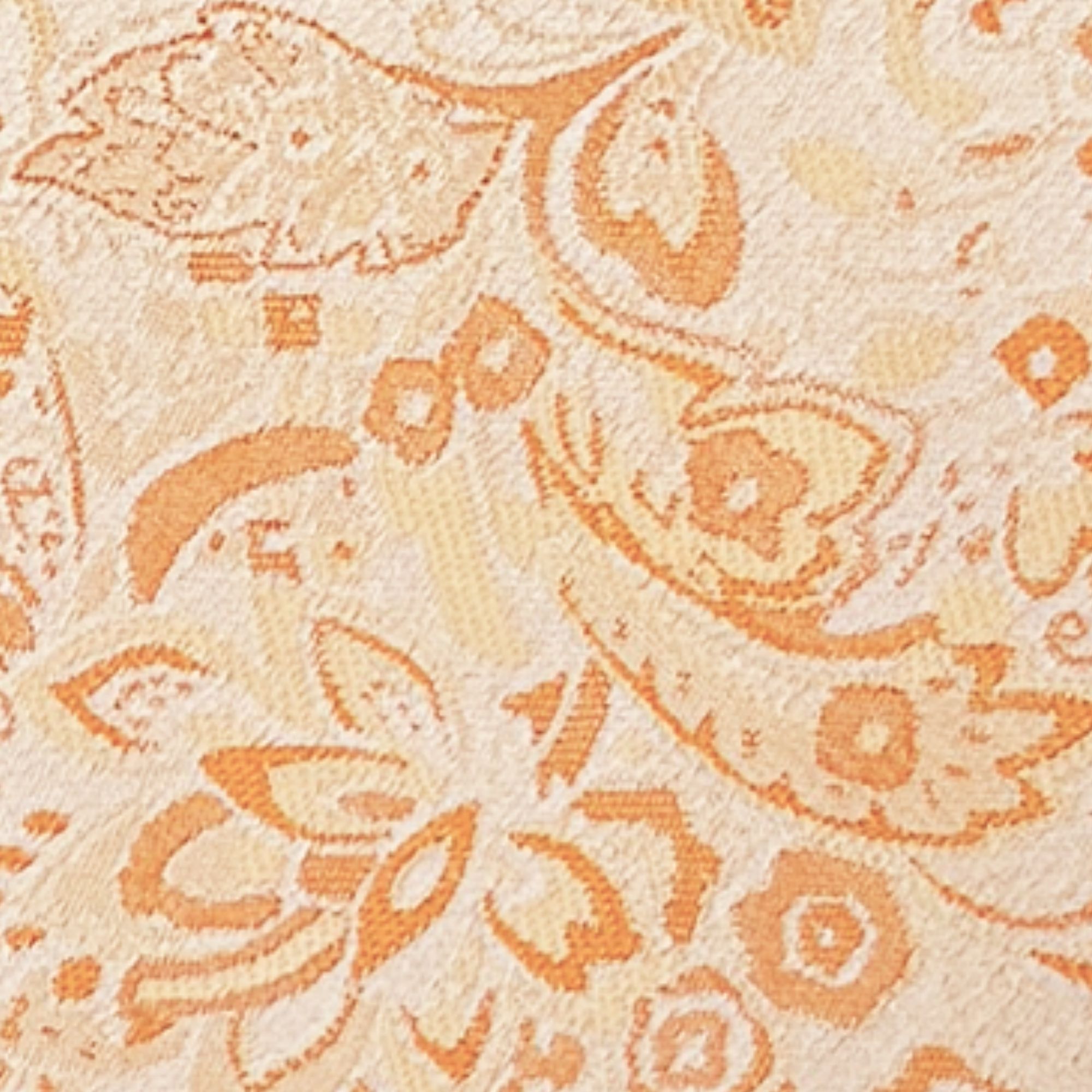 Floral Paisley Dark Peach