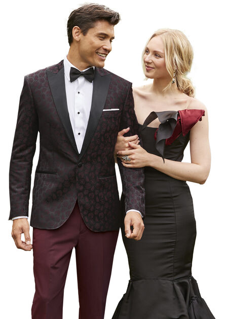 Burgundy and Black Aldo
