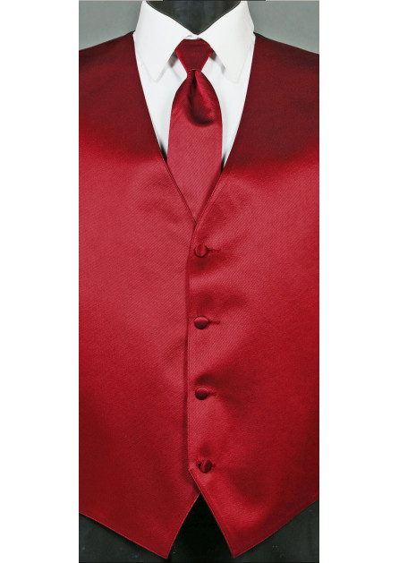 Modern Solid Striped Apple Tie