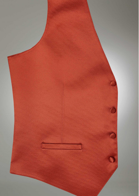 Modern Solid Cinnamon Vest
