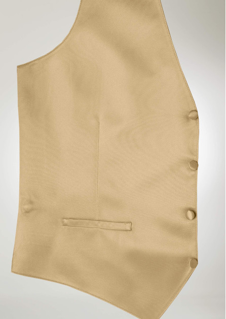 Modern Solid Golden Vest