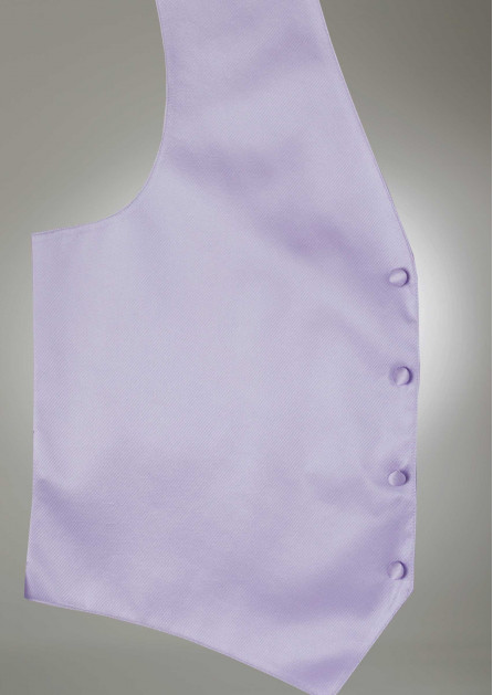 Modern Solid Lilac Vest