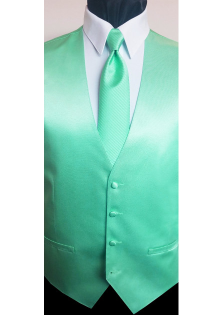 Modern Solid Striped Mermaid Tie