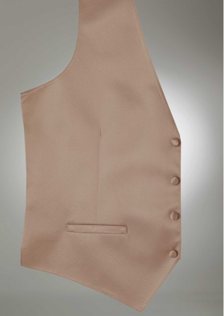 Modern Solid Rose Gold Vest