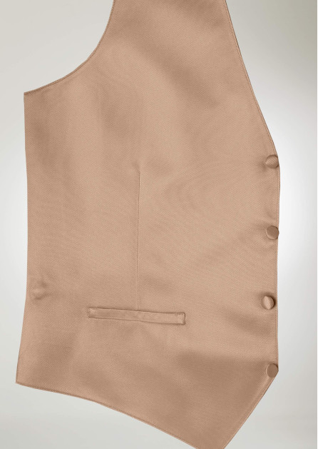 Modern Solid Sand Vest