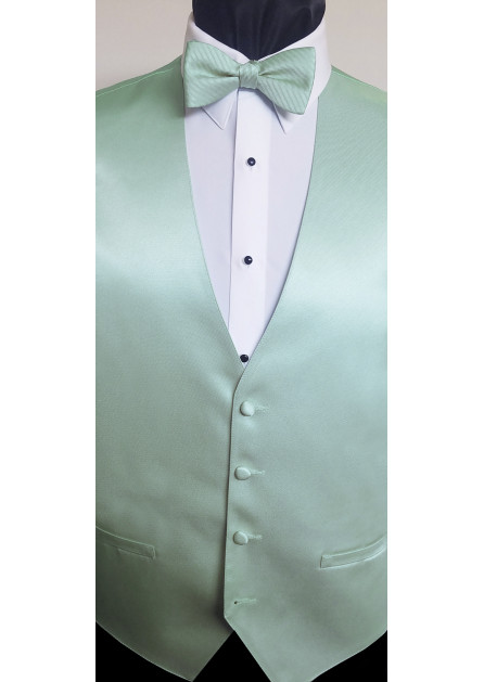 Modern Solid Striped Waterfall Bow