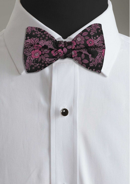 Allure Floral Chianti Rose Bow Tie
