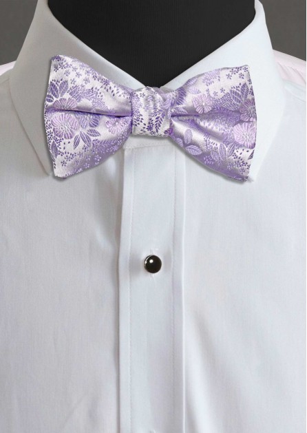 Allure Floral Lilac Bow Tie