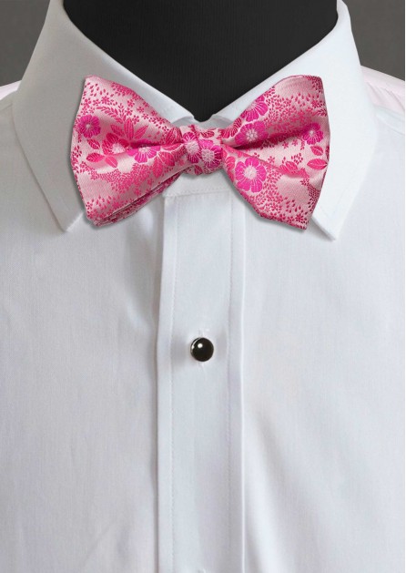 Allure Floral Watermelon Bow Tie
