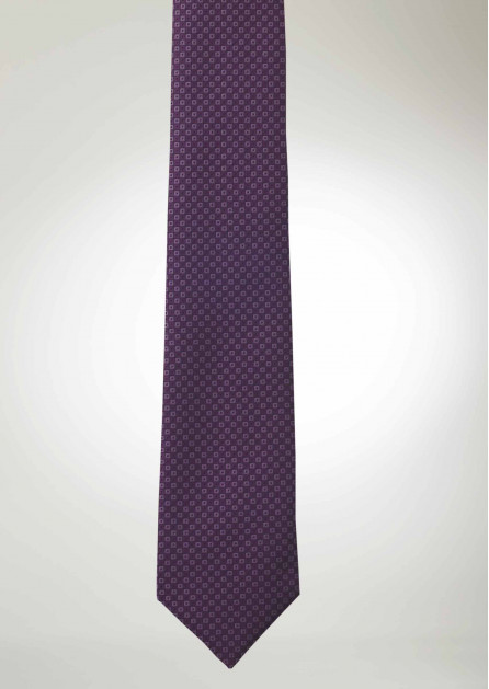 Allure Box Aubergine Long Self Tie