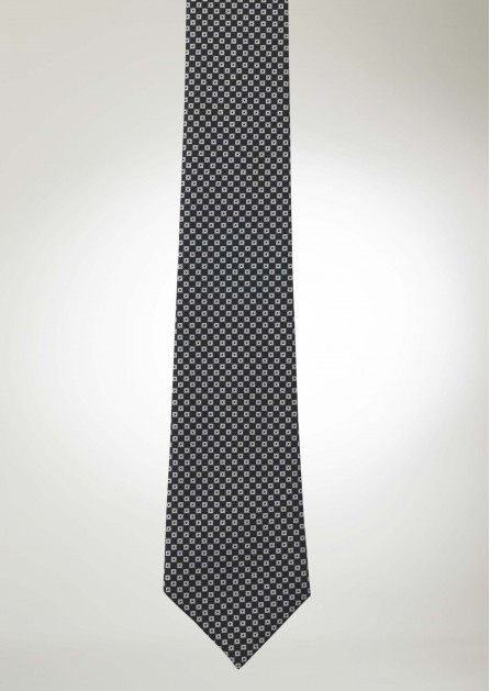 Allure Box Black/White Long Self Tie