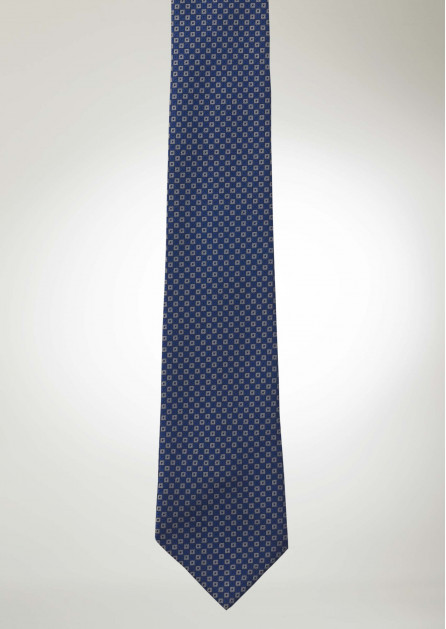 Allure Box Cobalt/Grey Long Self Tie