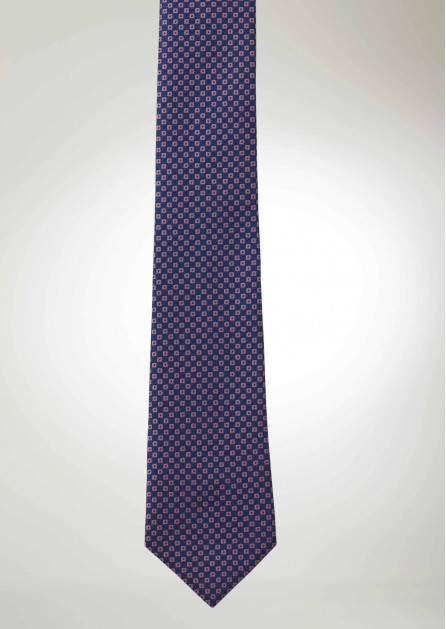 Allure Box Cobalt/Pink Long Self Tie