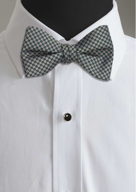 Allure Box Tan/Hunter Bow Tie
