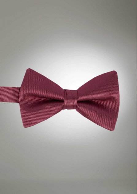 Modern Solid Chianti Rose Bow