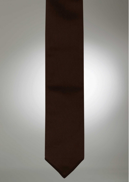 Modern Solid Cocoa Tie