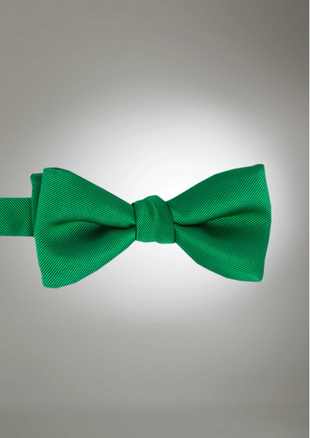 Modern Solid Emerald Bow