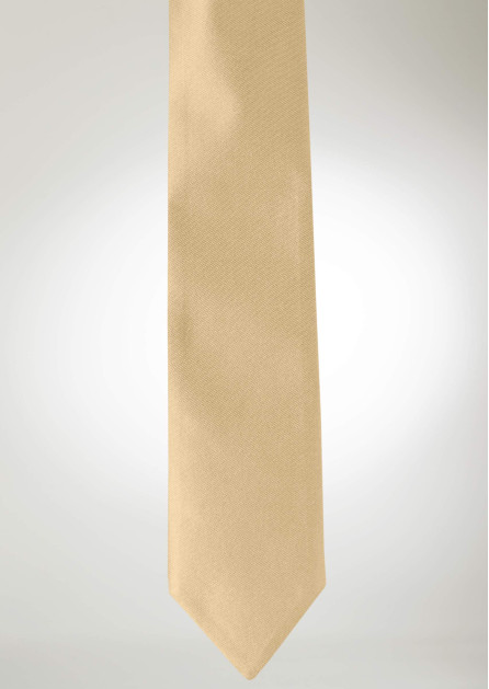 Modern Solid Golden Tie