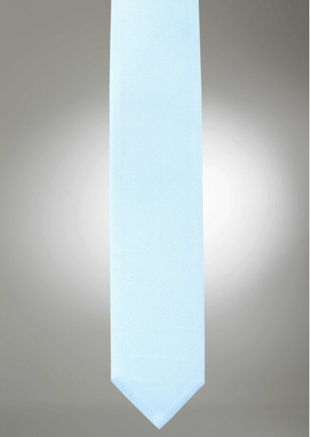 Modern Solid Ice Blue Tie