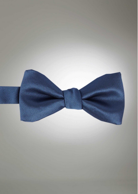 Modern Solid Indigo Bow