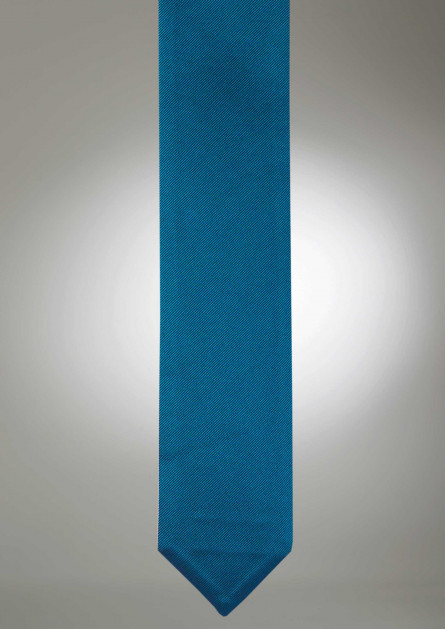 Modern Solid Peacock Tie