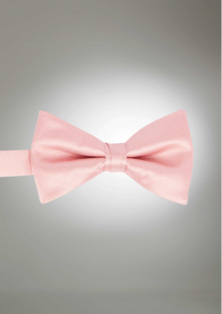 Modern Solid Pink Bow
