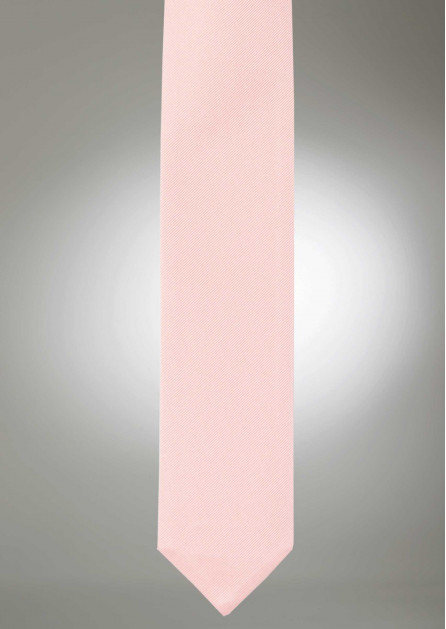 Modern Solid Pink Tie