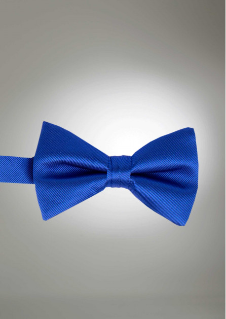 Modern Solid Royal Blue Bow