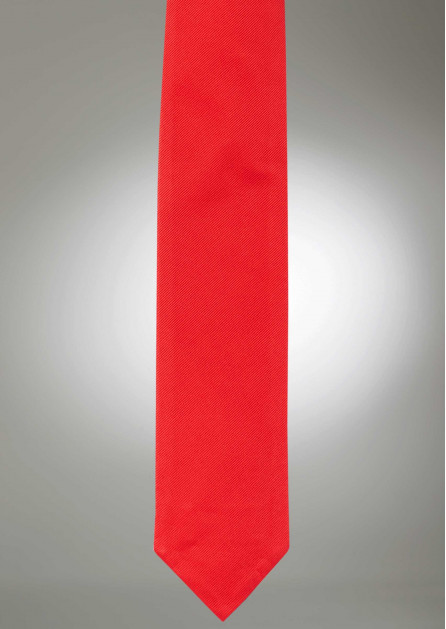 Modern Solid Ruby Tie