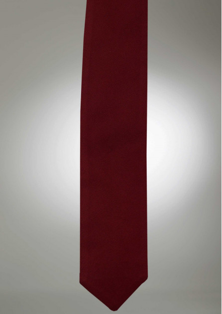 Modern Solid Wine Tie