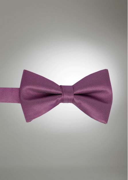 Modern Solid Wisteria Bow