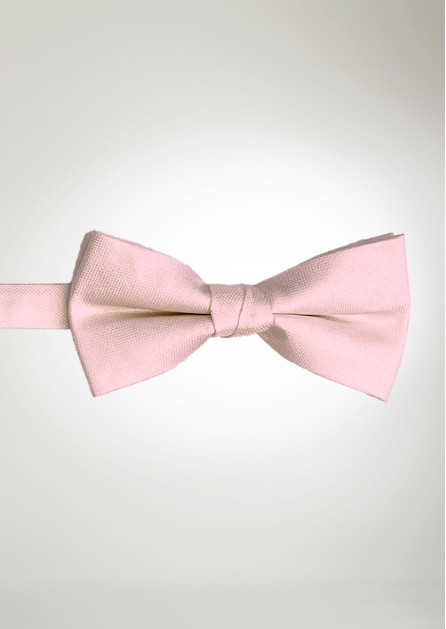 Texture Solid Blush Bow