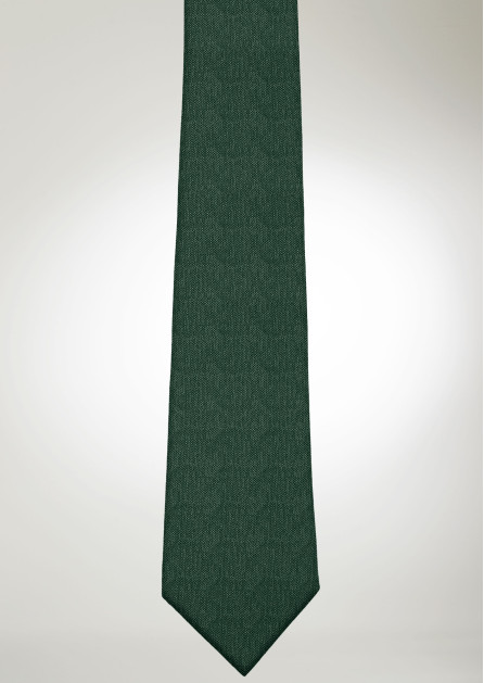 Texture Solid Evergreen Tie