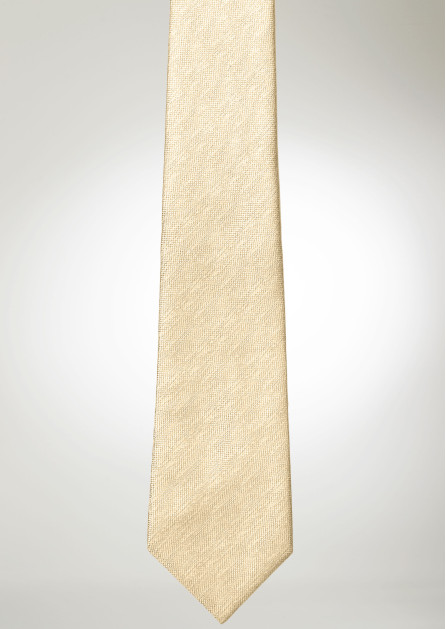 Texture Solid Tan Tie