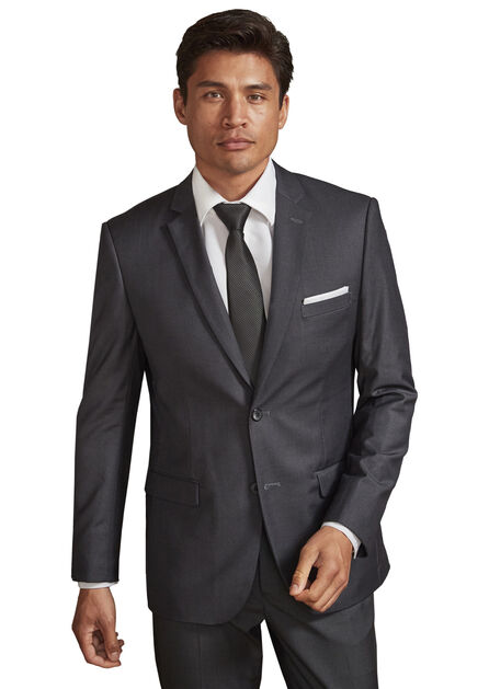 Charcoal Stretch Purchase Suit