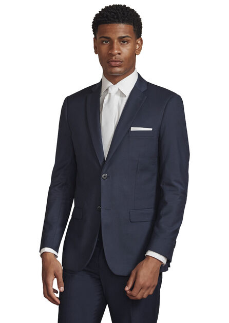 Navy Stretch Purchase Suit