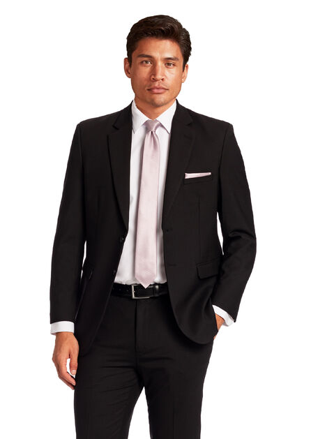 Black Super 120’s Luxury Wool Stretch Purchase Sui