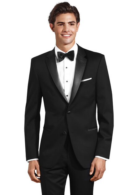 Black Notch Slim Fit Nested Tuxedo