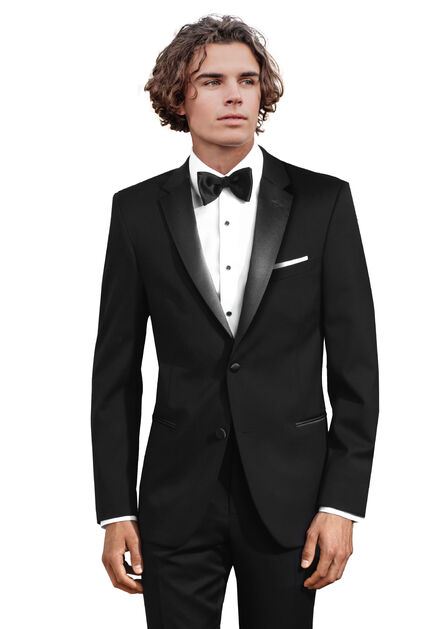 Black Super 120’s Luxury Wool Stretch Purchase Tux