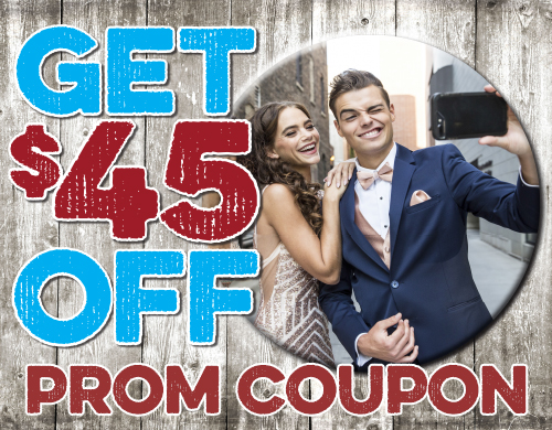 Get $45 Off Prom Coupon