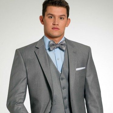 Three-Piece Grey Suit