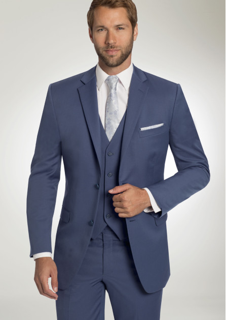 Ike Behar Yale Blue Jacob Dress Suit