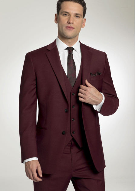 Bruno Magli Cranberry Bruno Suit