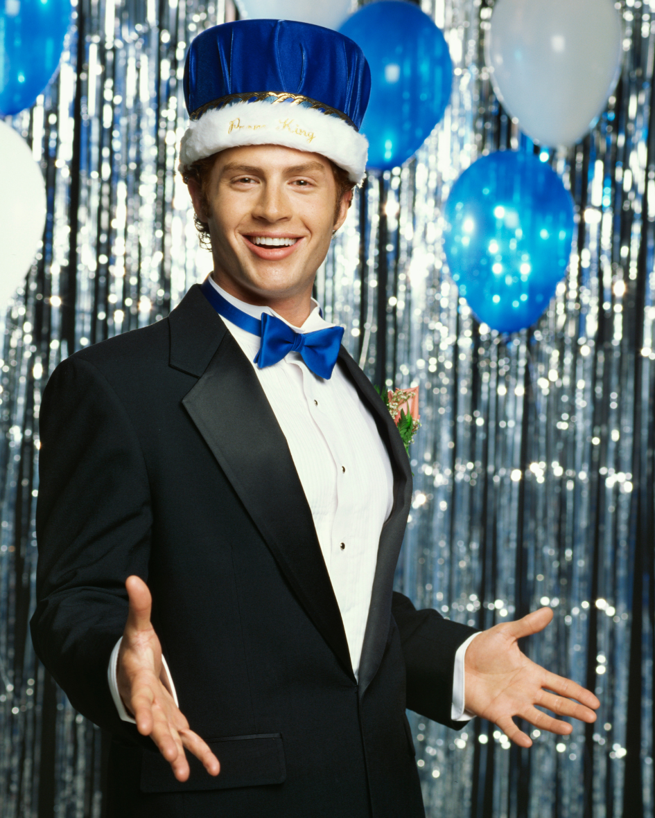 prom king in tuxedo prom model contest