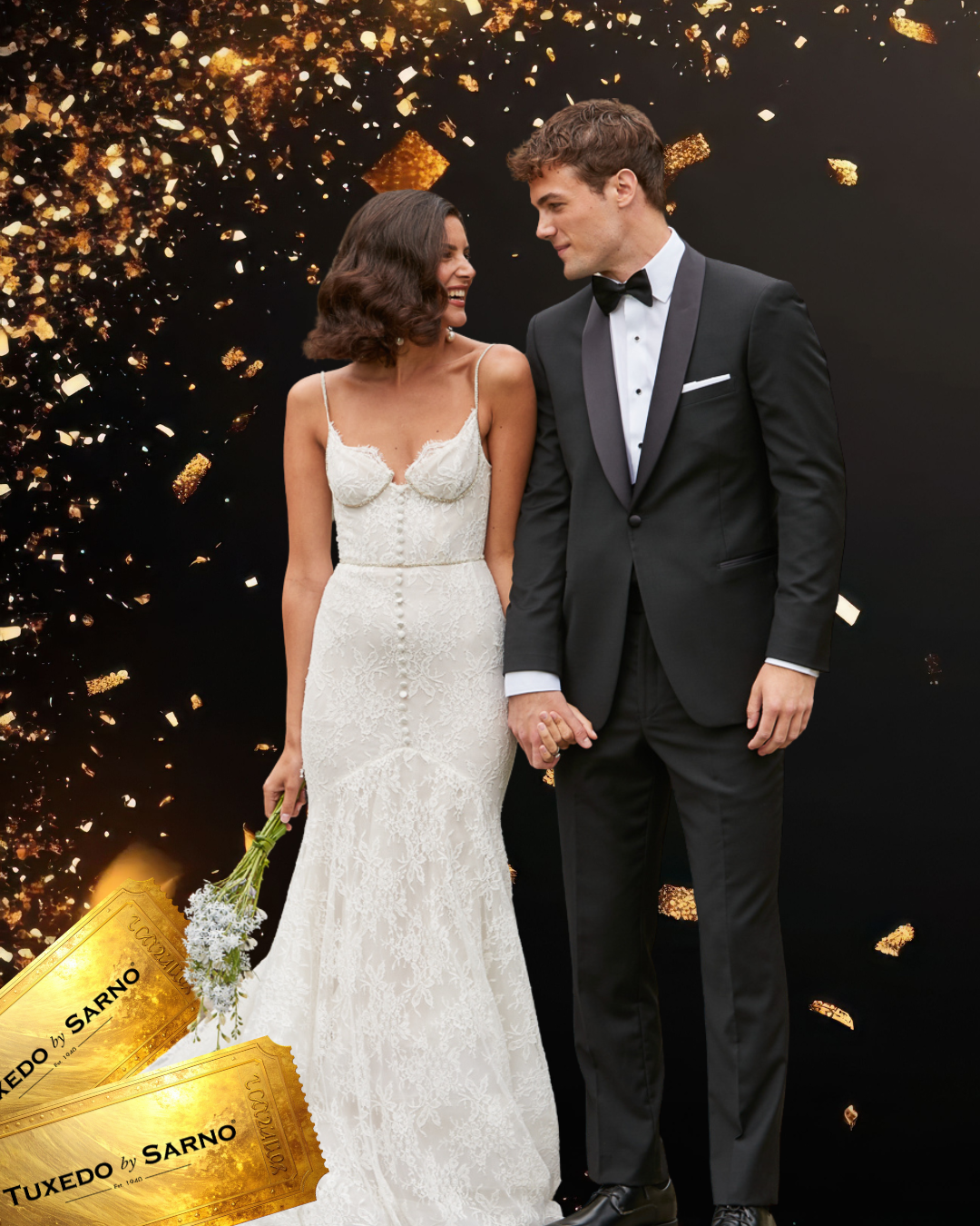 REGISTER YOUR WEDDING WITH TUXEDO BY SARNO TO SAVE BIG MONEY